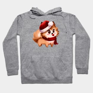 Cute Pomeranian Drawing Hoodie